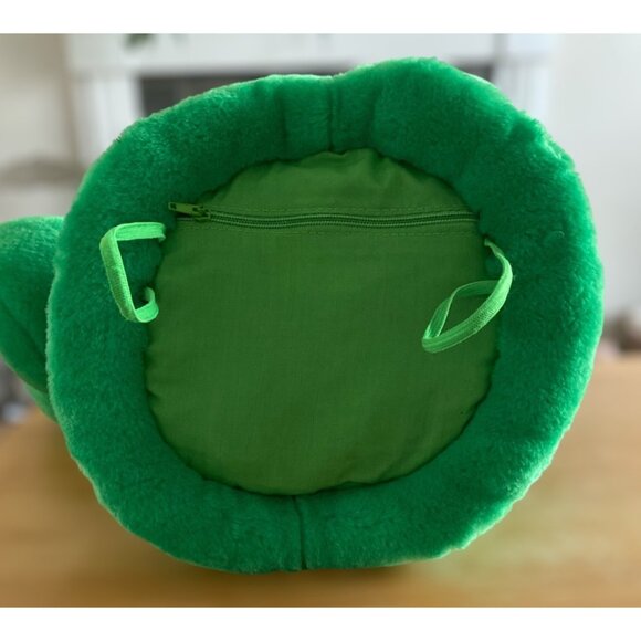 Build A Bear Turtle Removable Shell That Has Hidden Pocket 2000 Green & Yell0w - Picture 5 of 7